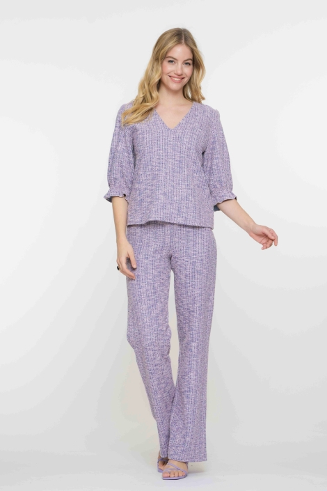 Geisha paarse dames broek | Model