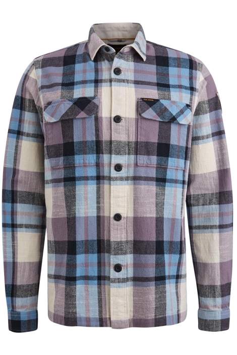 PME legend paarse heren overhemd | Vooraanzicht