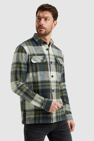 PME legend SHIRT JACKET MET RUITPATROON PSI2502210 6380