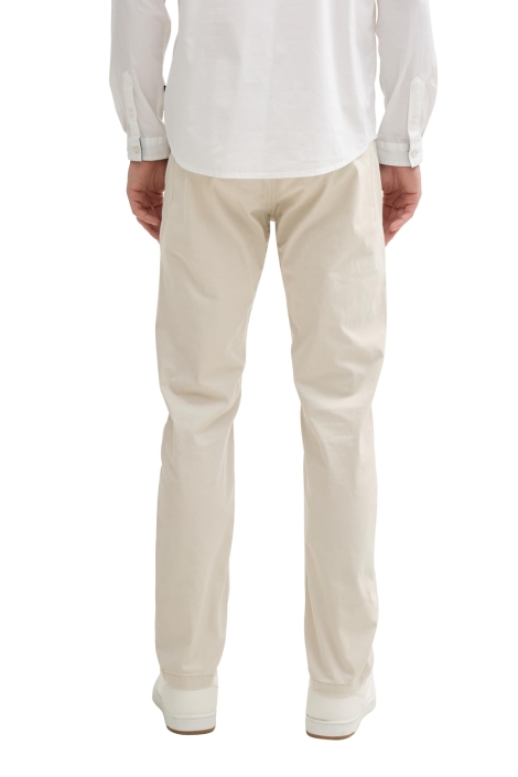 Tom Tailor beige heren broek | Model achteraanzicht