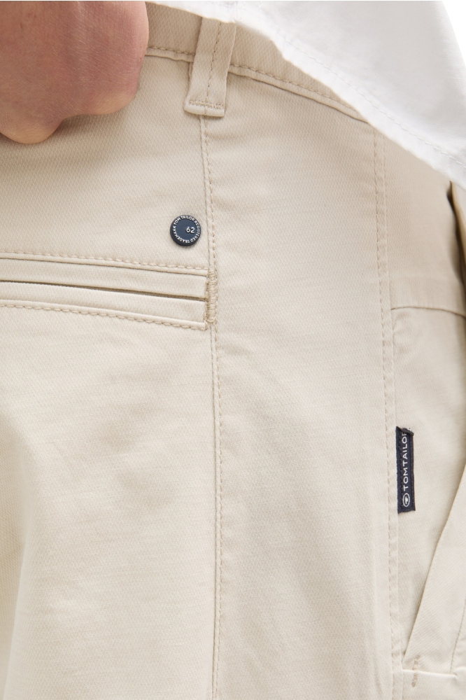 Tom Tailor beige heren broek | Close up