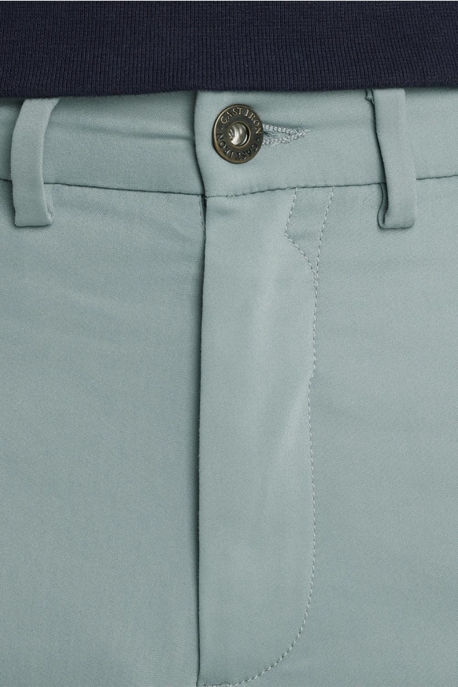 Cast Iron blauwe heren broek | Close up