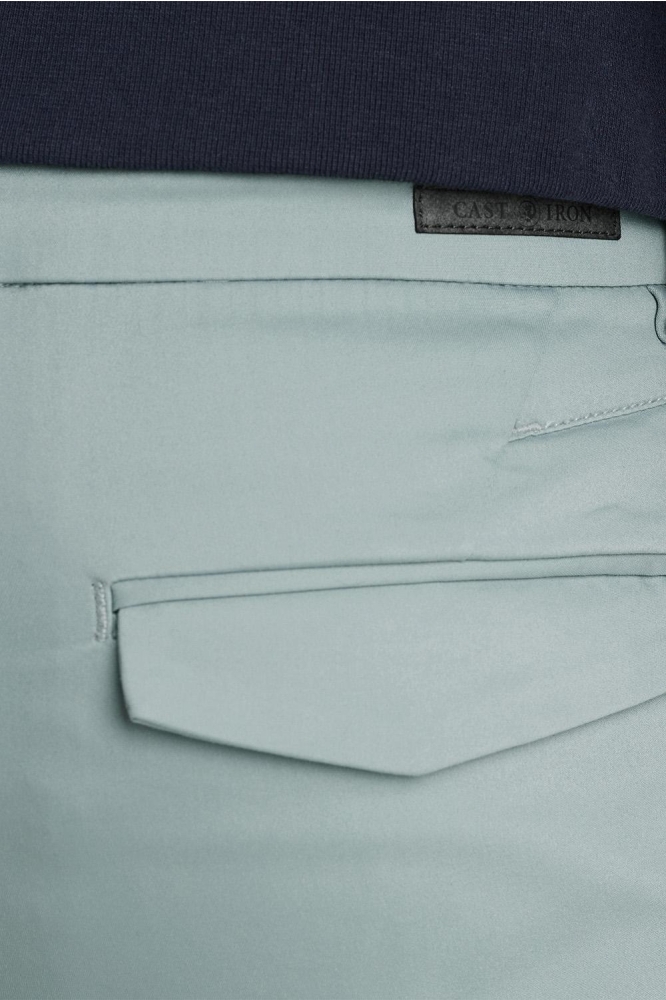 Cast Iron blauwe heren broek | Kleurstaal