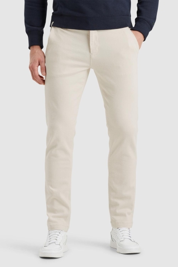 Cast Iron chino slub stretch Ecru