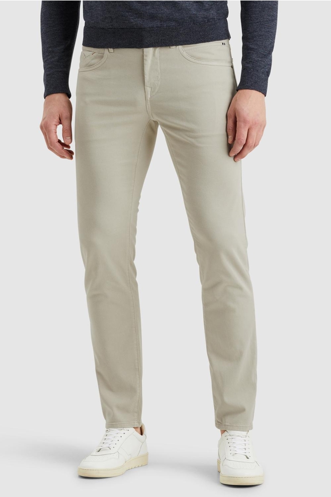 Vanguard beige heren broek | Model vooraanzicht