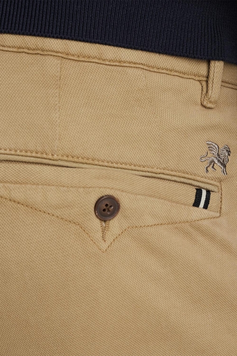 Vanguard camel heren broek | Close up