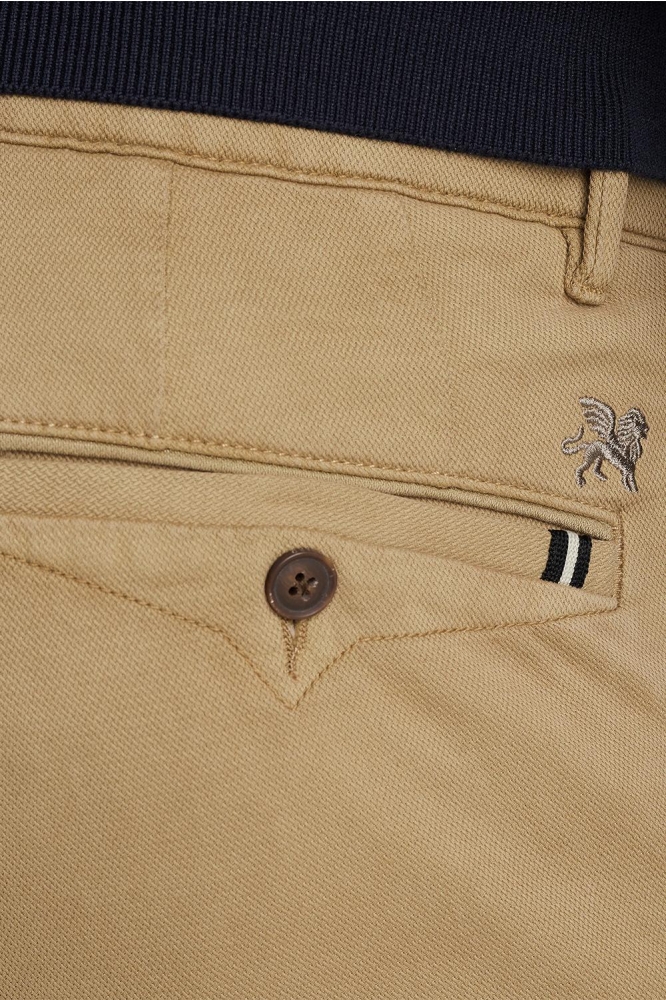 Vanguard camel heren broek | Close up