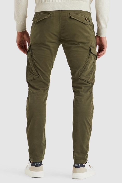 PME legend groene heren broek | Model achteraanzicht