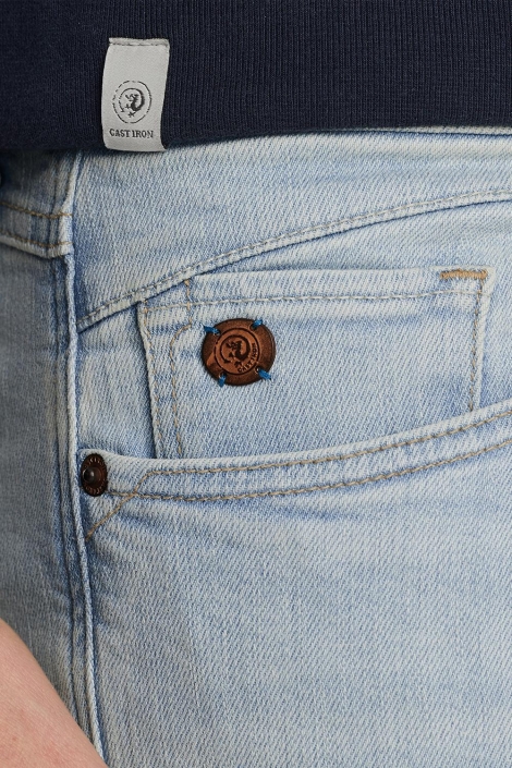 Cast Iron blauwe heren jeans | Kleurstaal