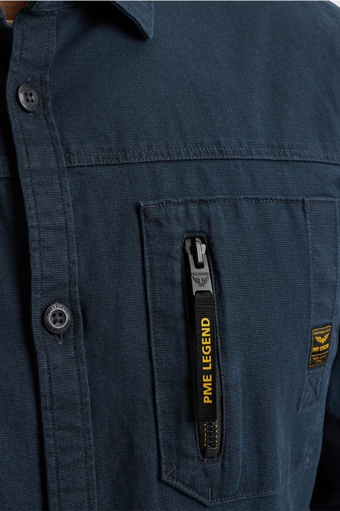 PME legend blauwe heren overhemd | Unique Selling Point