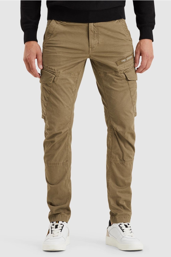 PME legend groene heren broek | Model vooraanzicht