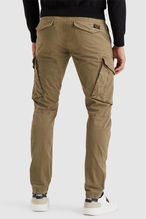 PME legend groene heren broek | Model achteraanzicht