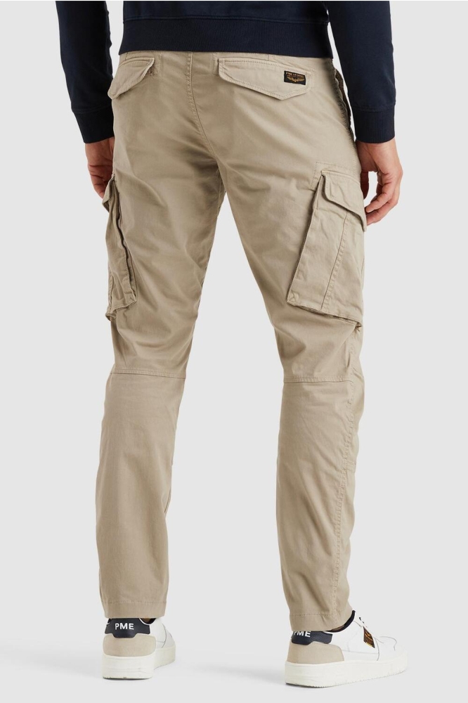 PME legend beige heren broek | Model achteraanzicht