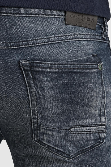 Cast Iron blauwe heren jeans | Kleurstaal