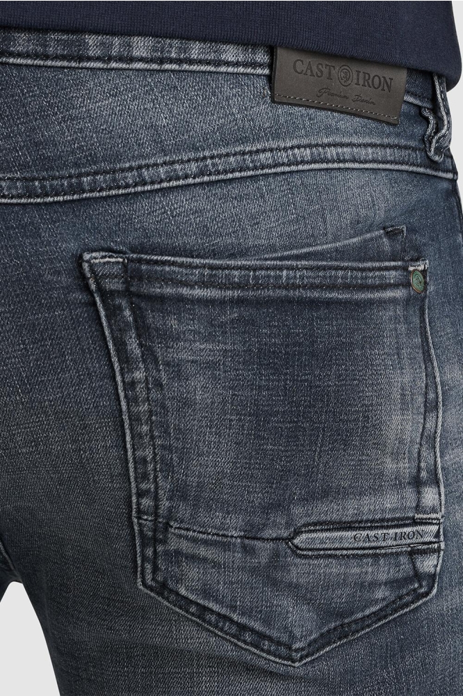 Cast Iron blauwe heren jeans | Kleurstaal
