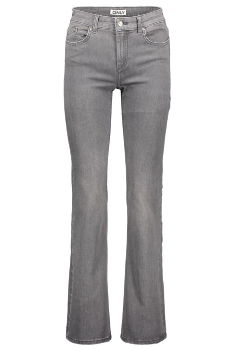 Only grijze dames jeans | Vooraanzicht