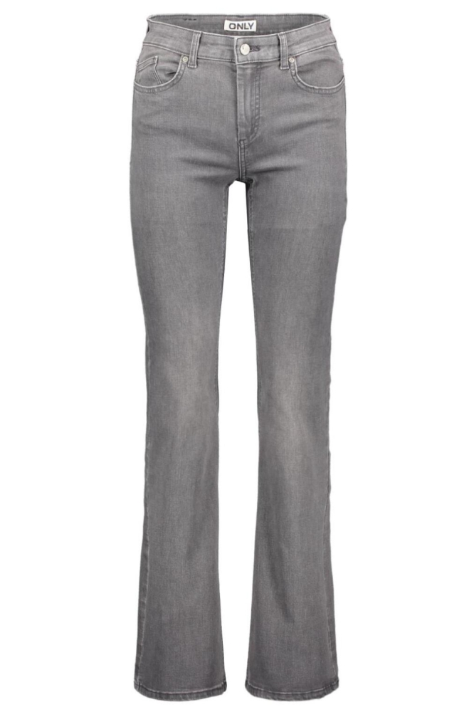Only grijze dames jeans | Vooraanzicht