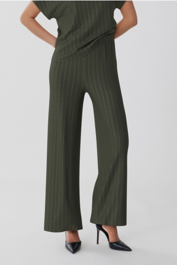 Vila VITAHLIA HW WIDE PANTS/DFS 14108028 Deep Depths