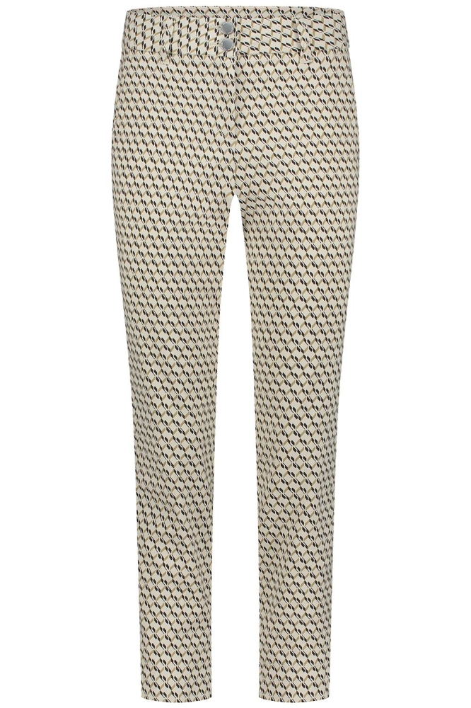 Red Button ecru dames broek | Vooraanzicht