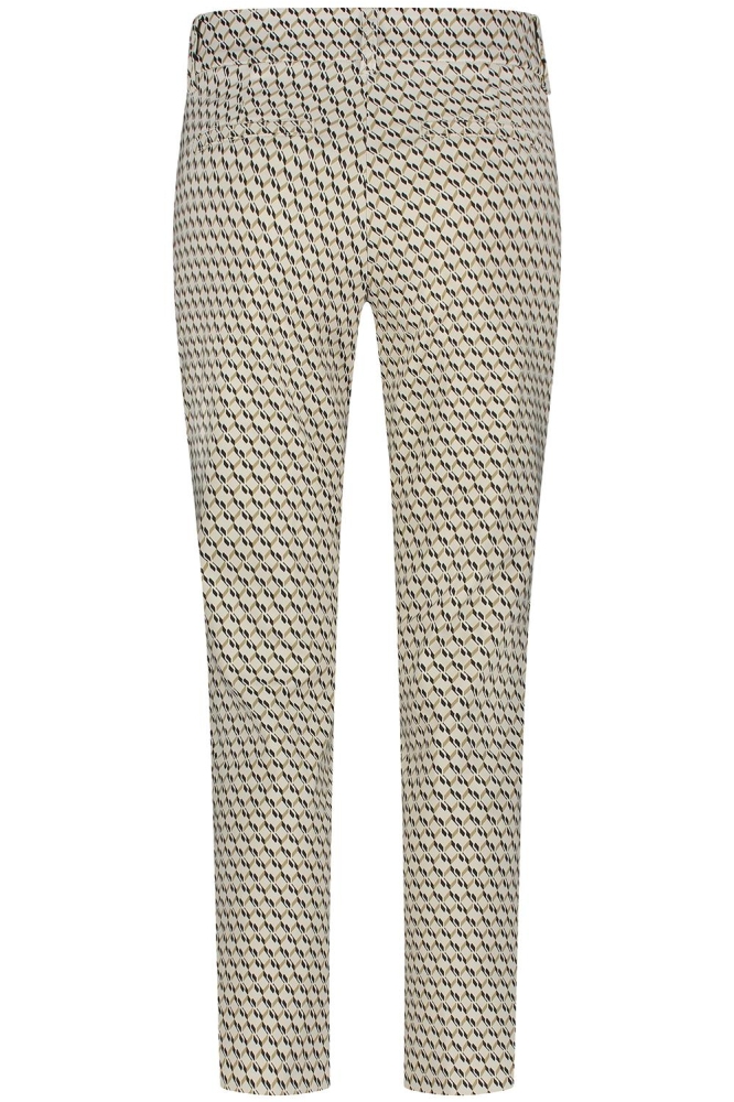 Red Button ecru dames broek | Achteraanzicht