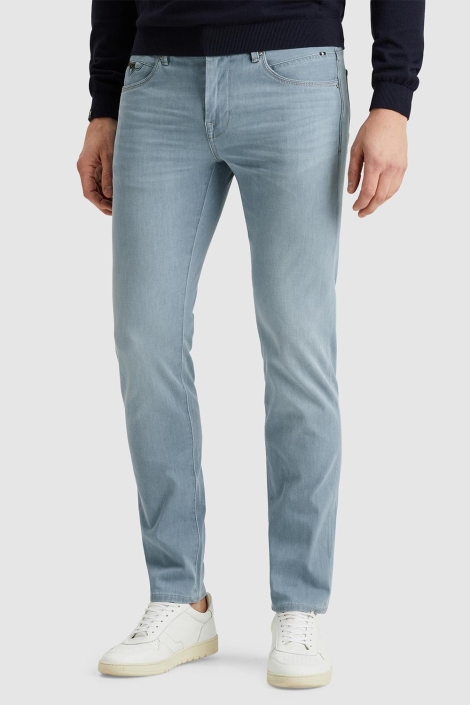 Vanguard blauwe heren jeans | Model zijaanzicht