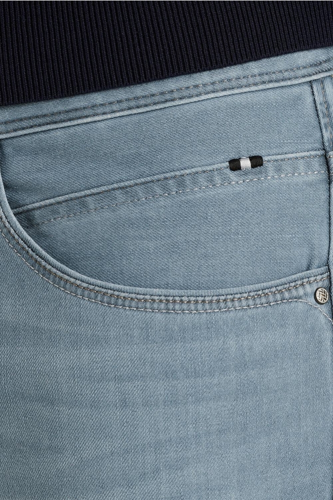 Vanguard blauwe heren jeans | Close up