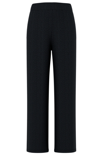 Pieces Broek PCJAMAL HW WIDE PANTS JRS BC 17162875 Black