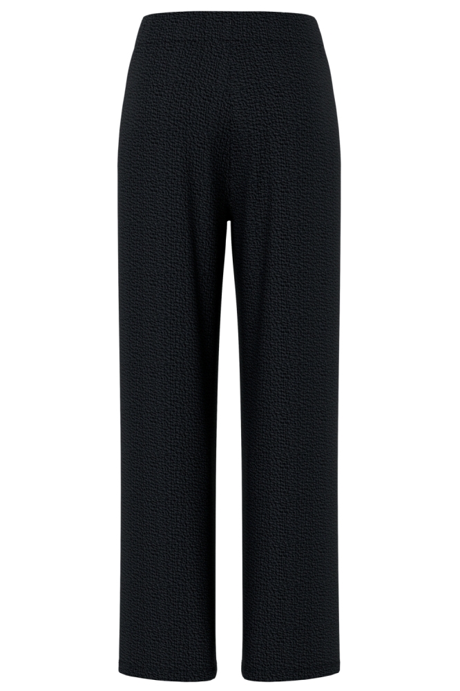 Pieces zwarte dames broek | Achteraanzicht