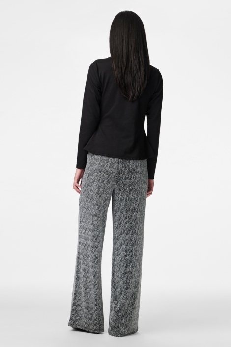 Pieces zwarte dames broek | Model