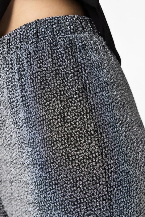 Pieces zwarte dames broek | Close up