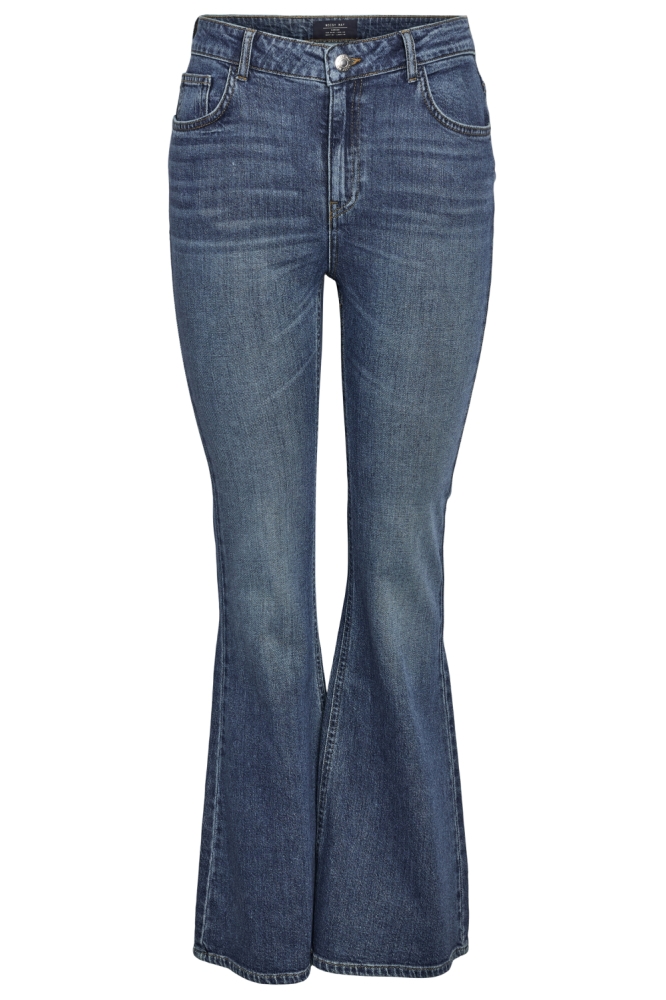 Noisy may blauwe dames jeans | Vooraanzicht