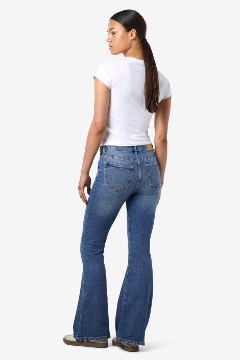 Noisy may blauwe dames jeans | Model