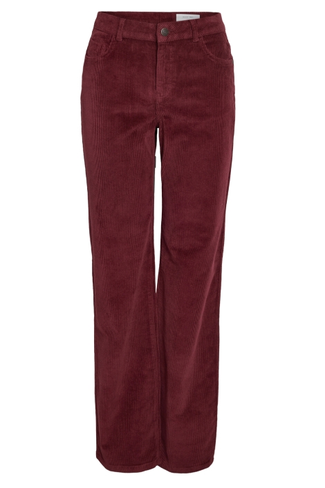 Noisy may bordeaux dames broek | Vooraanzicht