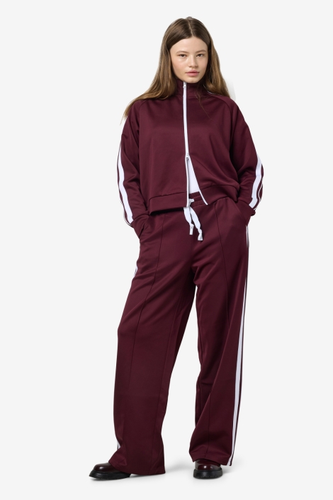 Noisy may bordeaux dames broek | Model