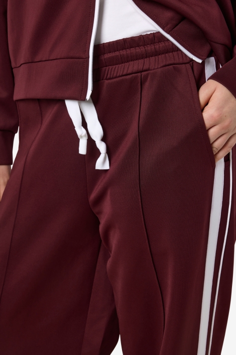 Noisy may bordeaux dames broek | Close up