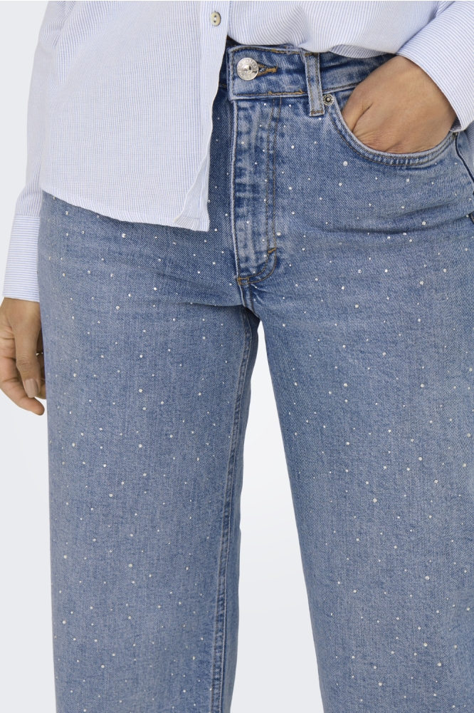 Only blauwe dames jeans | Close up