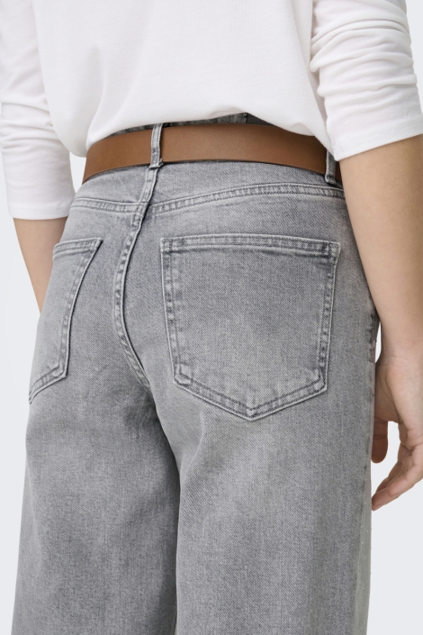 Only grijze dames jeans | Close up