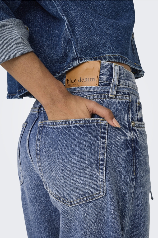 Only blauwe dames jeans | Close up