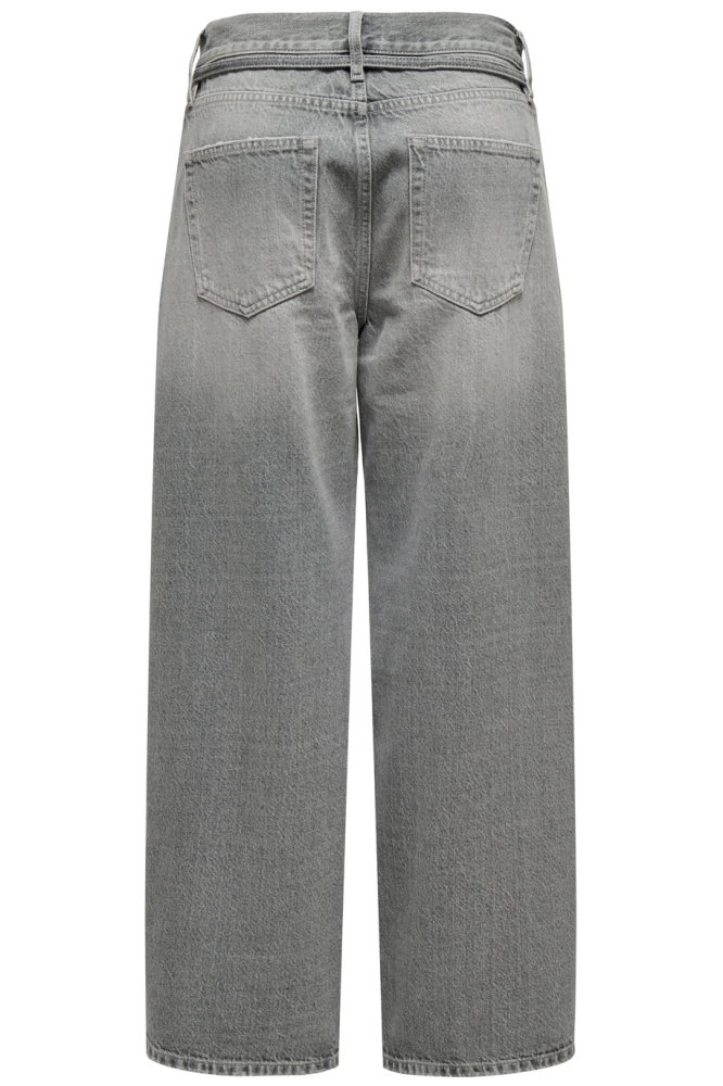 Only grijze dames jeans | Achteraanzicht