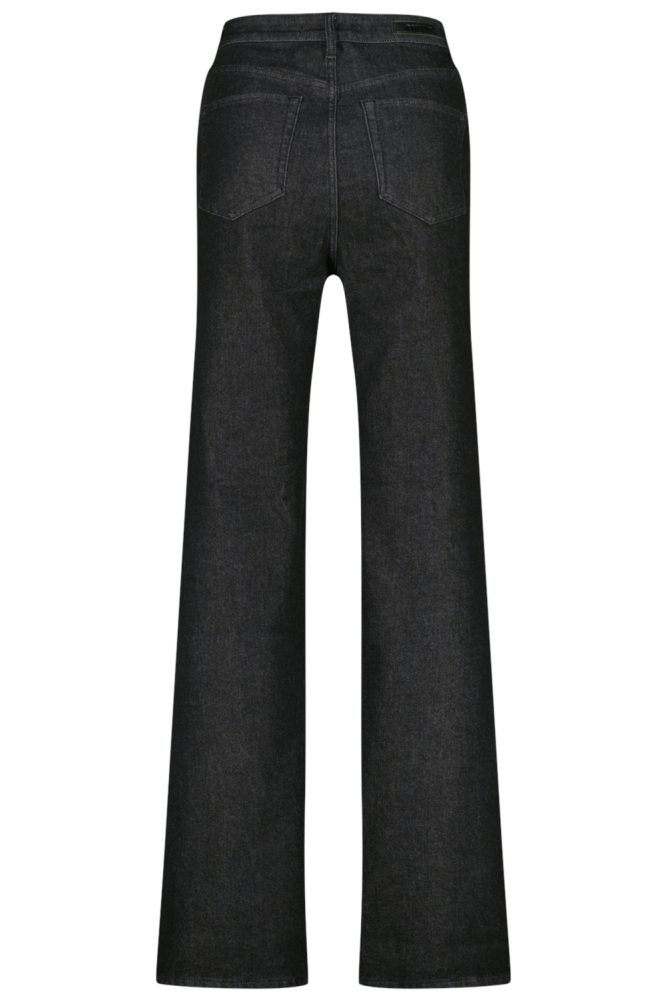 Raizzed zwarte dames jeans | Achteraanzicht