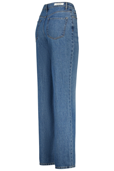 Raizzed blauwe dames jeans | Zijaanzicht