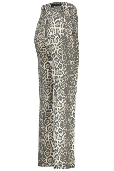 Raizzed zand dames jeans | Zijaanzicht