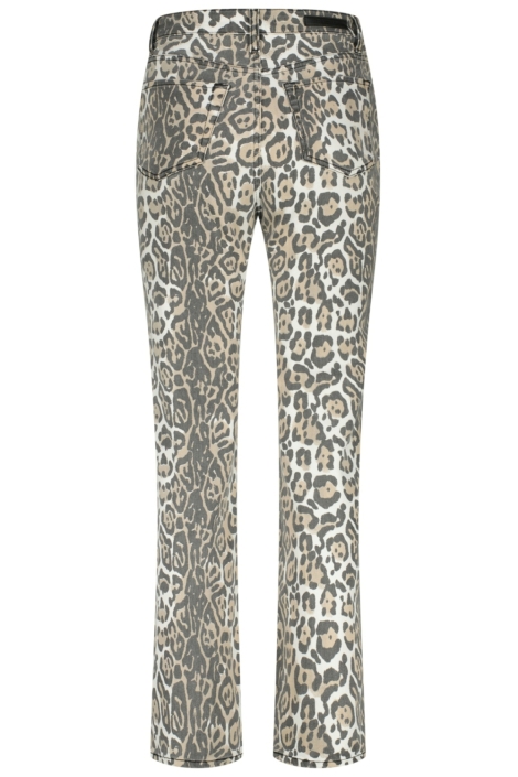 Raizzed zand dames jeans | Achteraanzicht