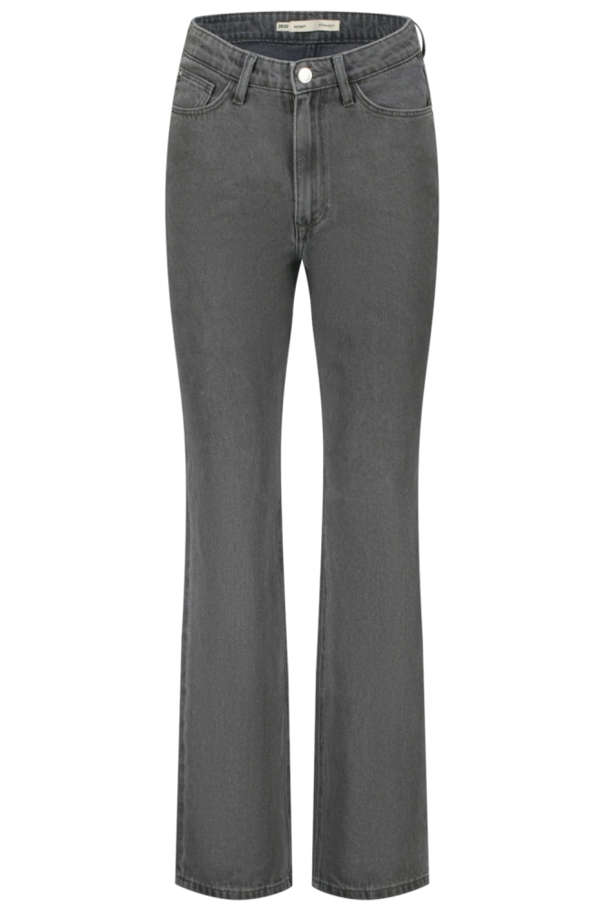 Raizzed grijze dames jeans | Vooraanzicht