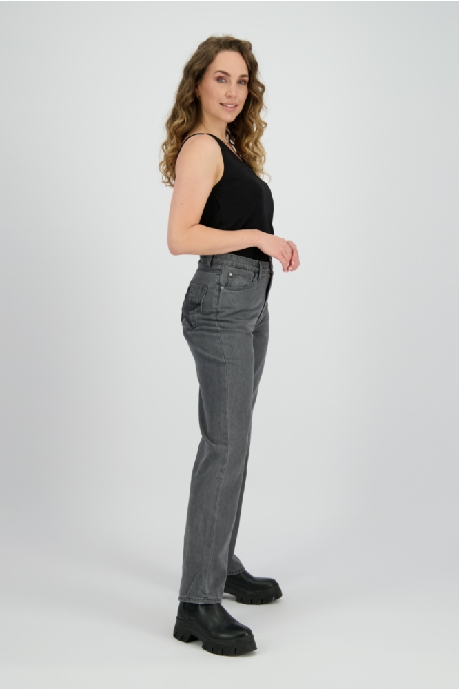 Raizzed grijze dames jeans | Model