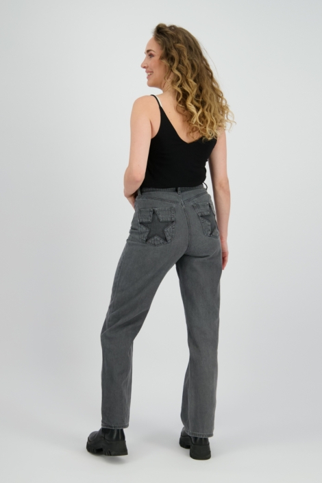 Raizzed grijze dames jeans | Model