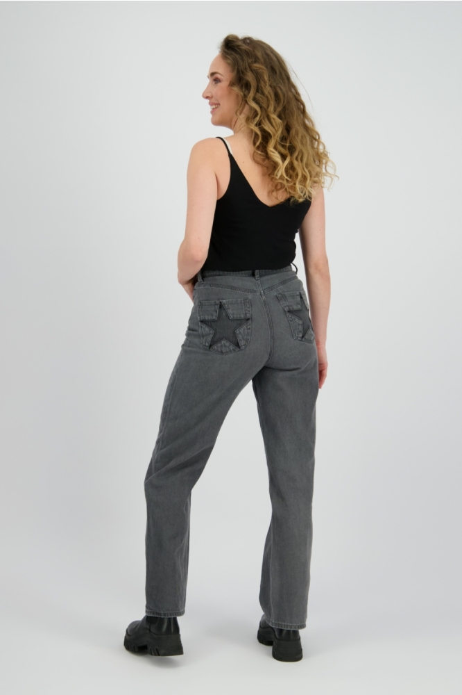 Raizzed grijze dames jeans | Model