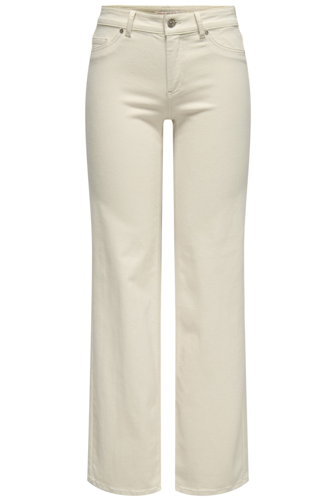 Only ecru dames jeans | Vooraanzicht