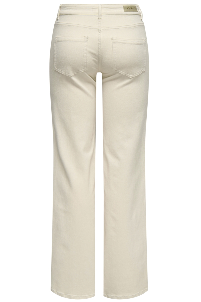 Only ecru dames jeans | Achteraanzicht