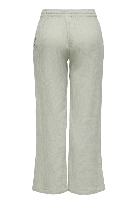 Jacqueline de Yong groene dames broek | Achteraanzicht